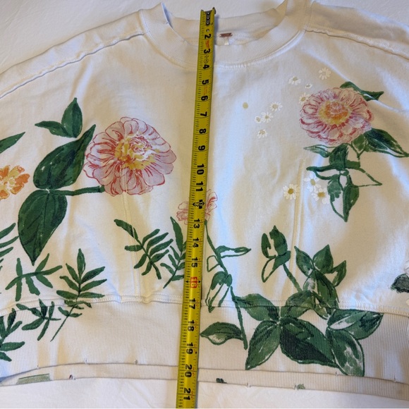 Free People Gaia Floral Sweatshirt - Picture 9 of 11